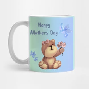 Happy Mothers day Teddy Bear Mug